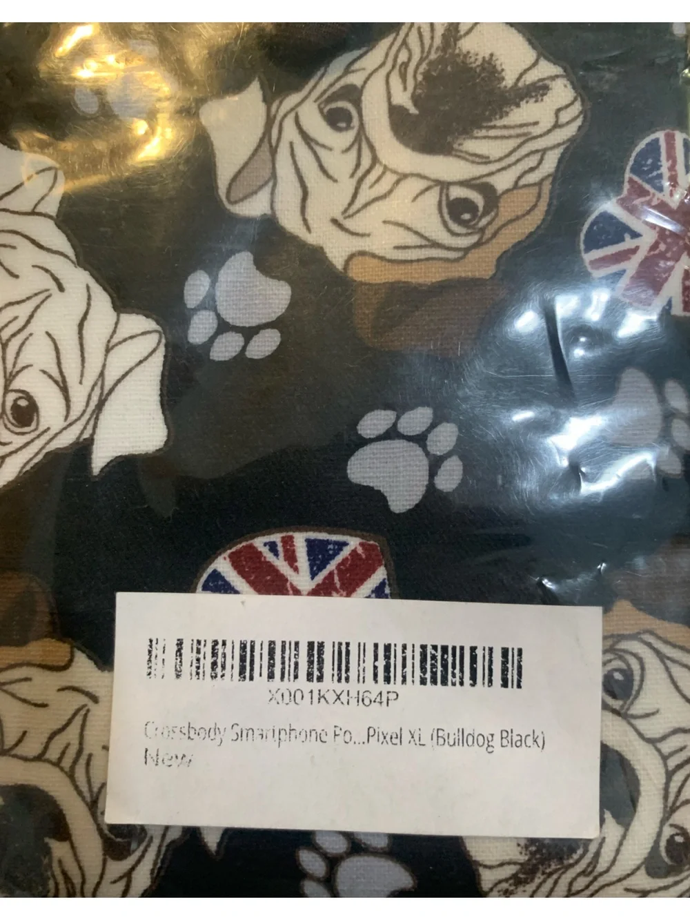 NEW Tainada English Bulldog Crossbody Phone Pouch Small Bag